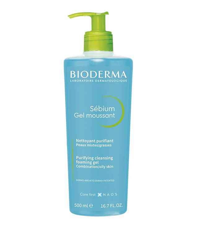 BIODERMA | SÉBIUM GEL MOUSSANT NETTOYANT PURIFIANT PEAUX MIXTESGRASSES